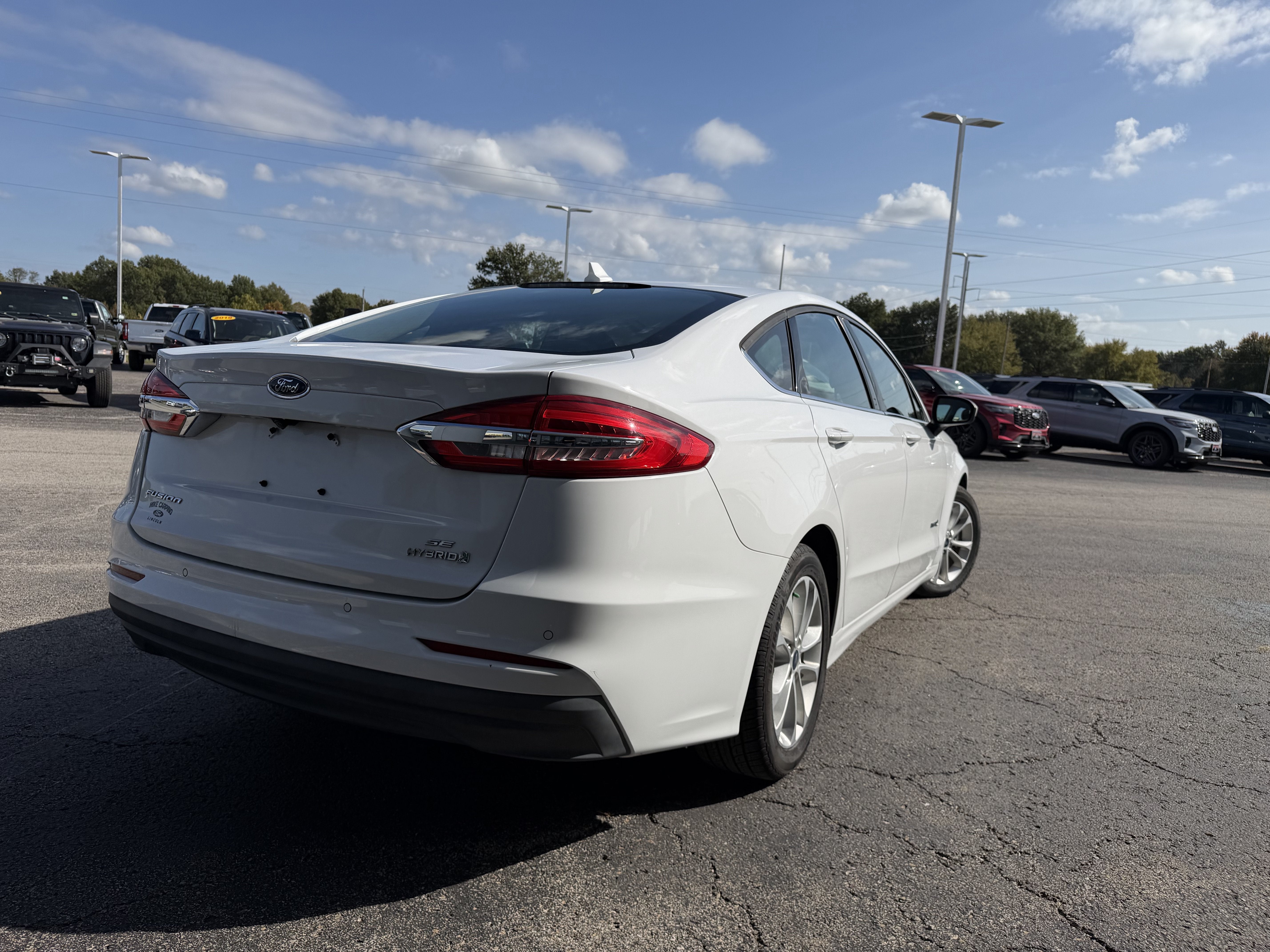 2019 Ford Fusion Hybrid SE